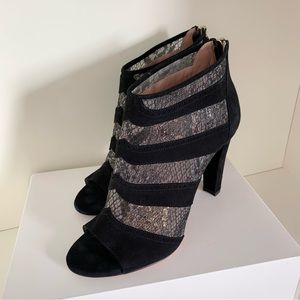 Jean-Michel Cazabat lace Oxford booties